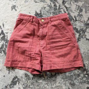 Big Bud Press Work Shorts - Size S in Raspberry Pink